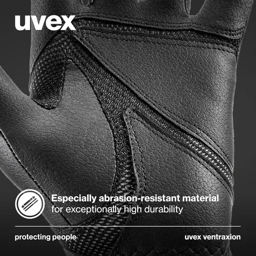 Miniatura 4 de Uvex Guantes de equitación elásticos y transpirables (occidental/inglés) para mujeres y hombres, ventraxion