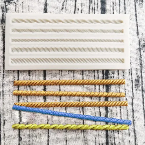Miniatura 5 de Molde de textura de arcilla - Moldes de arcilla polimérica para fabricación y decoración de joyas