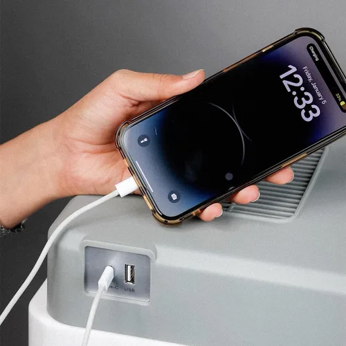 Miniatura 8 de Pinnacle Thermoware - Enfriador eléctrico grande de 30 litros para bebidas frías y calientes y alimentos - Enfriador de viaje de 12 V