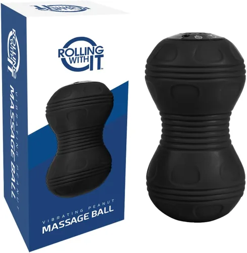 Miniatura 9 de Rolling With It Bola de masaje vibratoria de maní – Terapia de punto de activación de tejido profundo, liberación miofascial – de mano, inalámbrica