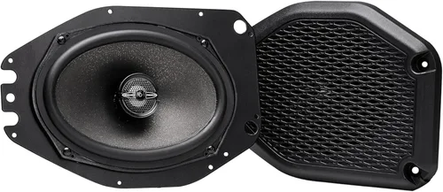 MB Quart Actualización de altavoces traseros de 6x9 pulgadas compatible con Jeep Wrangler (JL) 2018-2023 y Jeep Gladiator (JT) 2020-2023, 220W máx,