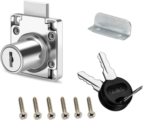 Miniatura 2 de Cerradura de cajón de gabinete, cerradura de buzón, modelo CT-138-22 para fijar documentos importantes y cajones