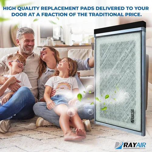 Miniatura 5 de RAYAIR SUPPLY Almohadillas de filtro de repuesto de 20 x 22 pulgadas compatibles con recambios de limpiador de aire dinámico de 20 x 22