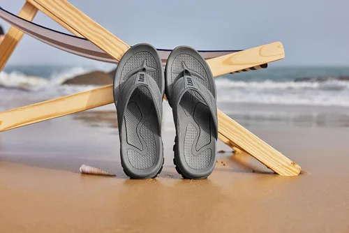 Miniatura 7 de Flip Flops for Men Beach Thong Sandals with Arch Support Water Resistant Slippers Shower Shoes