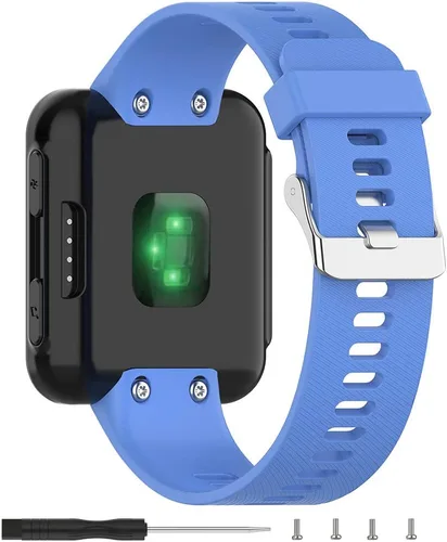 Miniatura 21 de Compatible con la correa Garmin Forerunner 35, bandas de repuesto de silicona Solf para reloj Garmin Forerunner 35