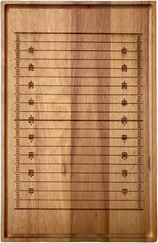 Miniatura 11 de Creative Gifts International Après - Tabla de madera de esquí Tabla de servir de 10 x 15 pulgadas Plato de madera para cortar y servir Caja