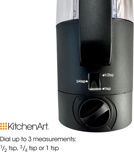 Miniatura 5 de Fox Run KitchenArt Automeasure - Dispensador de azúcar ajustable, color negro