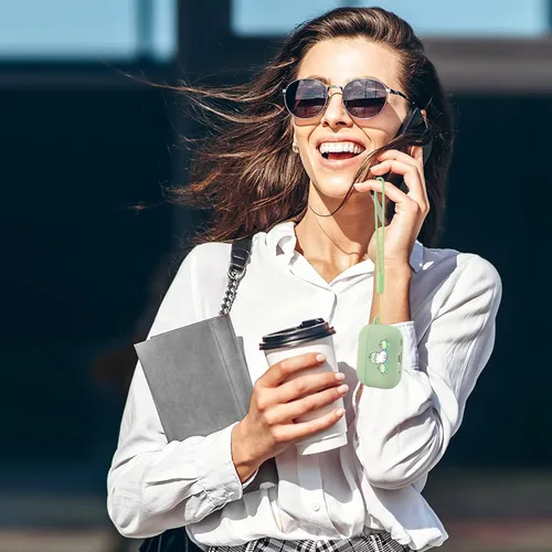 Miniatura 6 de Funda compatible con Airpods Pro de 2ª generación, linda funda para AirPods Pro 2, funda protectora con estampado de rana para mujeres y niñas