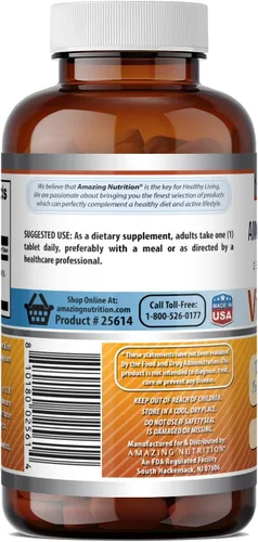 Miniatura 4 de Amazing Formulas Vitamina B6 piridoxina 100 mg 100 tabletas Suplemento Sin OMG Sin gluten Fabricado en Estados Unidos