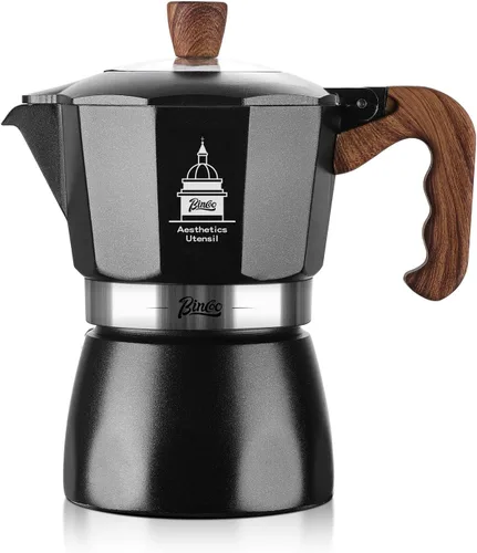 Miniatura 10 de Cafetera espresso para estufa, cafetera italiana para estufa de gas y eléctrica, olla pequeña para café italiano y cubano, 2 tazas de espresso