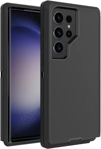 Miniatura 46 de Funda para Galaxy S21, Funda Resistente de Grado Militar Resistente a los Golpes y a Prueba de Caídas para Samsung Galaxy S21, Negro+Naranja Negro