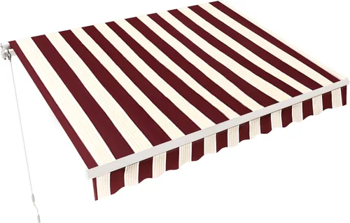 Miniatura 21 de MCombo Toldo retráctil manual de 9.9 x 7.8 pies para puerta y ventana de patio, parasol refugio toldo exterior, 0810 (gris, 9.9'(L) x 7.8'(A))