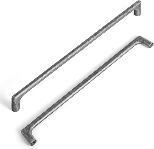 Miniatura 101 de Goo-Ki - Tiradores de gabinete de latón antiguo con centros de agujeros de 3 pulgadas (76mm), manijas de gabinete de aleación de zinc estilo retro