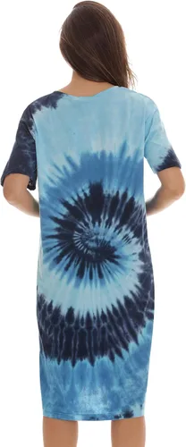 Miniatura 3 de Just Love Camisón de manga corta con teñido anudado para mujer
