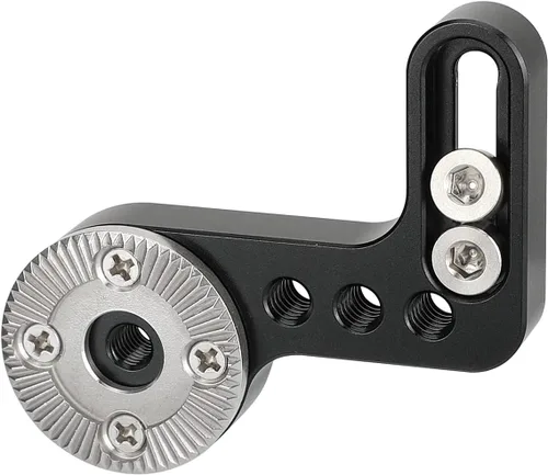 Miniatura 4 de CAMVATE Conector de orificio de rosca M6 tipo L con ranura de montaje de 1/4 "-20 puntos - 3013