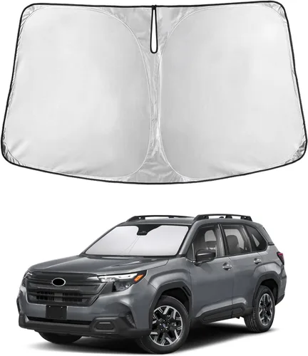 Miniatura 52 de EcoNour Parasol para parabrisas compatible con Hyundai Tucson 2016-2019 2020 2021, visera solar para parabrisas delantero y ventana, bloqueador