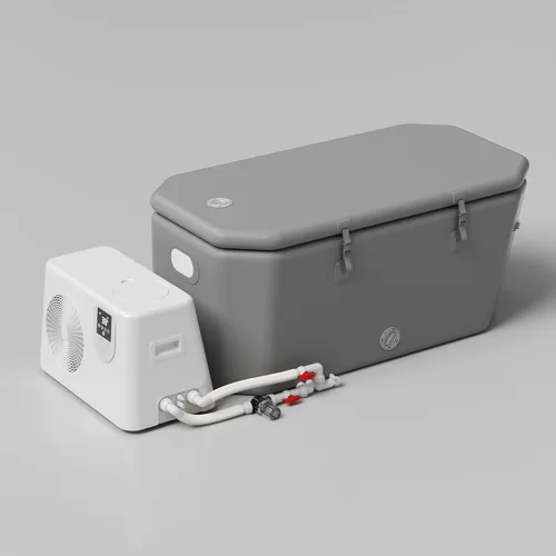 Miniatura 10 de Deeptime Bañera de hielo inteligente (todo en Gen 3), baño de hielo con enfriador integrado (32F-104F), control de smartphone, diseño silencioso