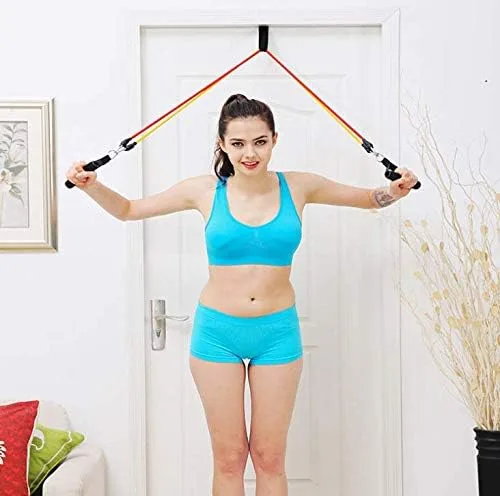 Polea de terapia física, polea de hombro, correas de entrenamiento para el antebrazo, ejercitador de fuerza portátil, correas de entrenamiento en