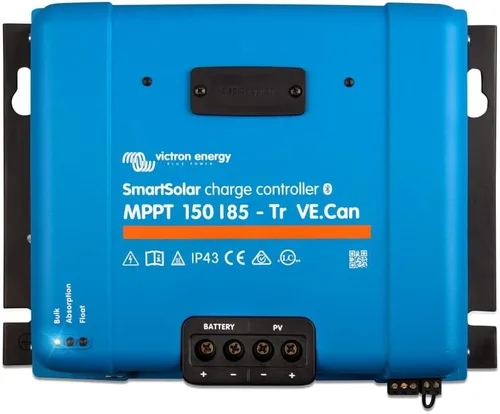 Victron Energy SmartSolar MPPT Tr VE. Puede 150 V 85 amperios 12/24/36/48 voltios controlador de carga solar (Bluetooth)