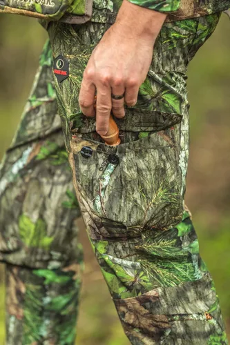 Miniatura 2 de Mossy Oak Pantalones de caza de camuflaje ligeros para hombre Tibbee