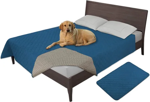 Miniatura 14 de Easy-Going - Funda impermeable 100% para cama de perro, manta antideslizante para mascotas para muebles, funda lavable para sofá, funda de repuesto