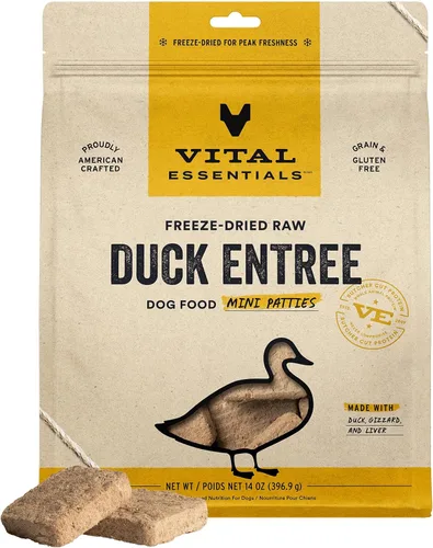 Miniatura 9 de Vital Essentials Alimento crudo liofilizado para perros, mini empanadas de conejo, 14 onzas