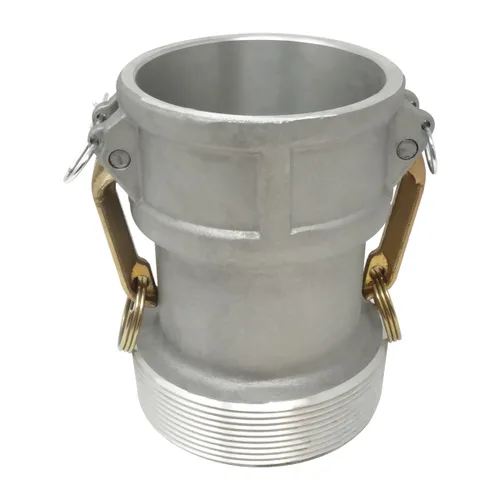 Miniatura 9 de Gloxco Aluminio tipo B leva y ranura de montaje, 1" Camlock hembra x 1" macho NPT (CAM-10-B-AL)