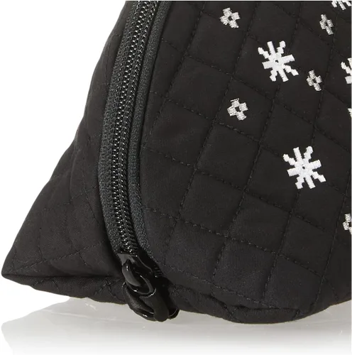 Miniatura 3 de Vera Bradley Women's Cotton Large Clamshell Cosmetic Organizer Makeup Bag