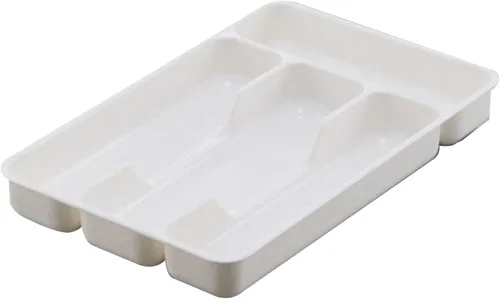 Miniatura 6 de Bandeja organizadora para cubiertos, cubiertos y utensilios de cocina, divisores de cajón para tenedor, cuchara, organizador de vajilla de oficina