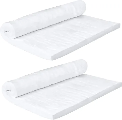 Miniatura 9 de Manta de fibra cerámica de 32" x 24" x 1" (gruesa) con aislamiento ignífugo deflector clasificada para 2400°F, resistencia a altas temperaturas