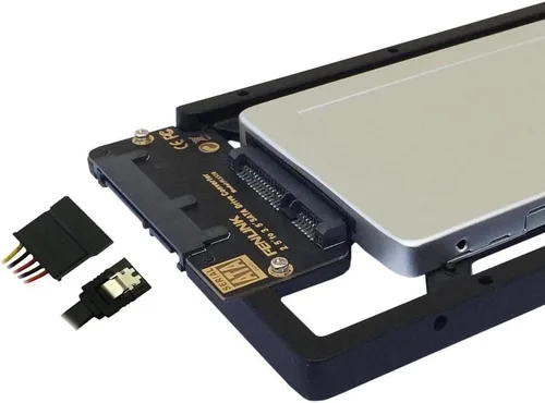 Miniatura 3 de Convertidor de unidad SATA de disco duro interno SSD de 6 GB de 2,5 pulgadas a 3,5 pulgadas