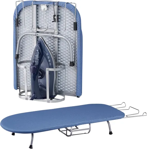 Miniatura 8 de BiJun Ompact - Tabla de planchar pequeña, plegable, portátil, con soporte para planchar, juego para dormitorios, casas rodantes, apartamentos