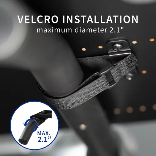 Miniatura 4 de VIVO Escritorio universal para caminadora, plataforma ergonómica diseñada para portátiles, tabletas, portátiles y más, estación de trabajo