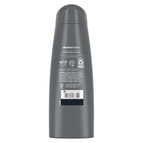 Miniatura 2 de DOVE MEN + CARE Champú y acondicionador fortificante 2 en 1 para cabello resistente y más grueso, grueso y fuerte con cafeína ayuda a fortalecer