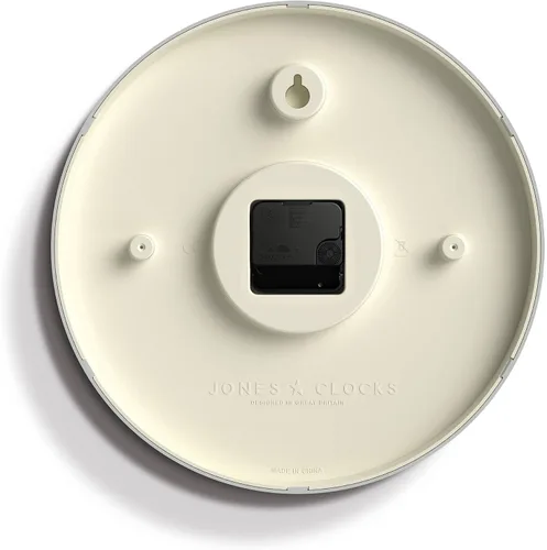 Miniatura 6 de JONES CLOCKS® Reloj de pared Tiger Reloj moderno de estación redonda 12 pulgadas Negro Aspecto de diseñador genial para cocina, sala