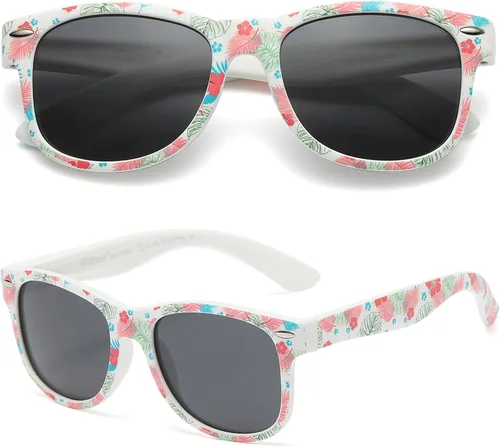Miniatura 18 de PolarSpex - Lentes de sol para niños pequeños con protección UV – Lentes de sol polarizados irrompibles para niños y niñas de 2 a 8 años con estuche