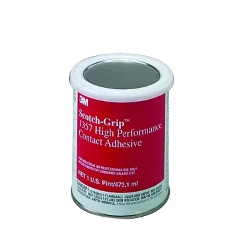 3M Adhesivo de contacto de neopreno de alto rendimiento 1357, gris-verde, lata de 1 pinta