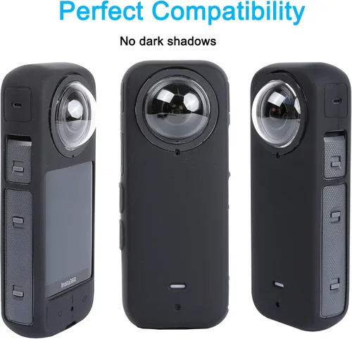 Miniatura 6 de PellKing Kit de accesorios de protección de cámara para Insta360 X3, Insta 360 X3, incluye protector de lente/cubierta protectora