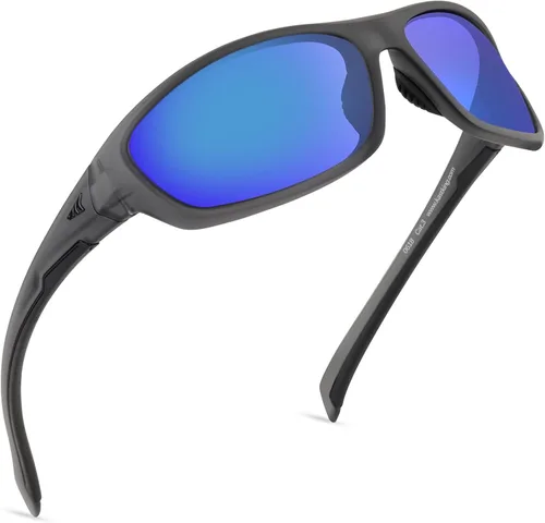 Miniatura 15 de KastKing Hiwassee - Gafas de sol deportivas polarizadas para hombres y mujeres, gafas de sol envolventes para pesca, ciclismo y correr, protección