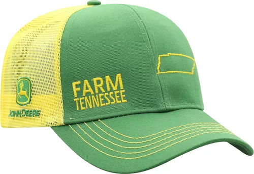 Miniatura 2 de John Deere Farm State Pride - Gorra verde y amarillo, Amarillo
