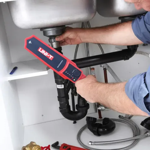 Miniatura 7 de UNI-T Detector de bloqueo de tuberías de pared 114.8 ft Escáner de obstrucción de tuberías Plomeros Herramienta de diagnóstico de instrumentos