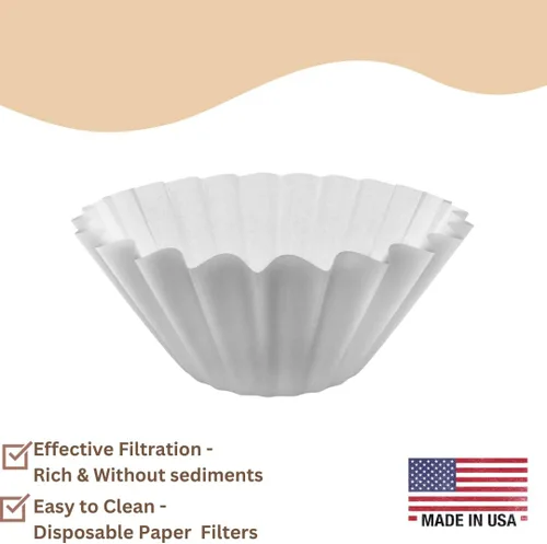 Miniatura 3 de Filtros de papel desechables para cafeteras BLACK+DECKER de 12 tazas, prepara hasta 12 tazas de café (paquete de 100)