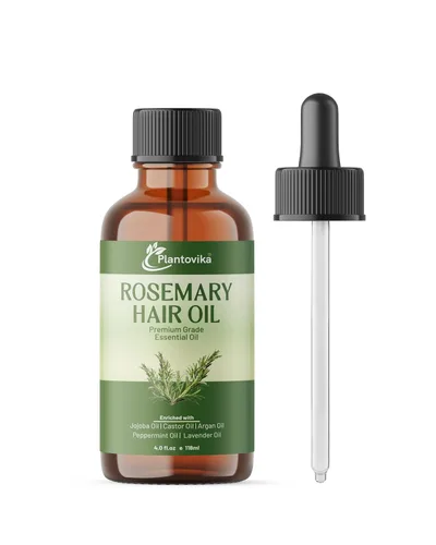 Miniatura 9 de Aceite de romero para el crecimiento del cabello – Aceite de crecimiento del cabello con jojoba, ricino, argán, menta y lavanda Tratamiento