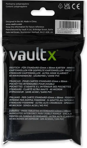 Miniatura 3 de Vault X Fundas para tarjetas coleccionables de ajuste exacto, suaves, de alta claridad, ajuste perfecto, juegos de cartas coleccionables, deportes
