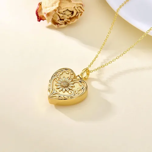 Miniatura 3 de SOULMEET Joyería de cremación para cenizas, collar de urna de plata esterlina para cenizas, mujeres y hombres, joyas de recuerdos de aprecio