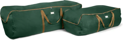 Miniatura 15 de Covermates Keepsakes - Bolsa de duffle para guirnaldas de protección superior, poliéster duradero, asas reforzadas, caben guirnaldas de hasta 25