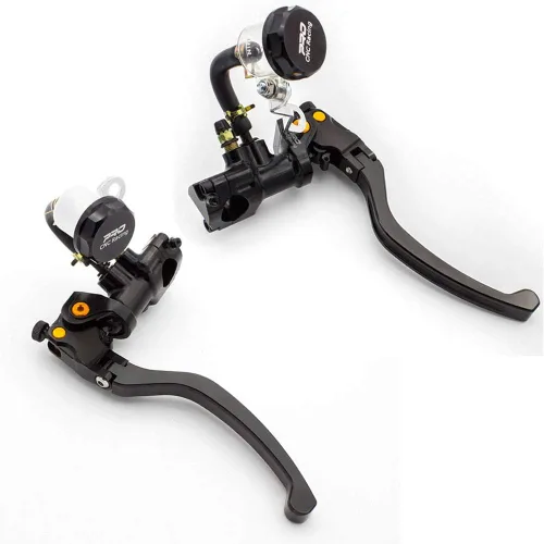 7/8 "0.866 in universal motocicleta doble hidráulico freno embrague palancas cilindro maestro para 300cc-1800cc Sport bike/Street bike/Scooter