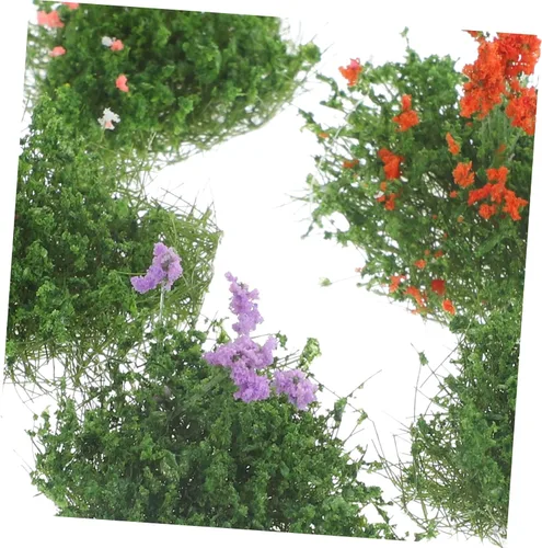 Miniatura 3 de Flores falsas, 1 caja, flores falsas, racimo de flores falsas, racimo de flores, racimo de flores de plástico, simulación de decoración de paisaje