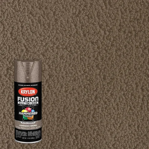 Miniatura 249 de Krylon Fusion - Pintura en aerosol adhesiva todo en uno para uso en interiores y exteriores, 12 onzas, aluminio