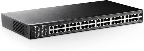 Miniatura 9 de MokerLink Switch gestionado Gigabit de 28 puertos, 24 puertos GE, 4 x 10G SFP+ Uplink, 1 puerto de consola, 1 puerto USB, L3 Smart Managed, sin